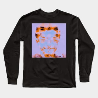 SERAPHIM Surreal Eyes Glitch Art Long Sleeve T-Shirt